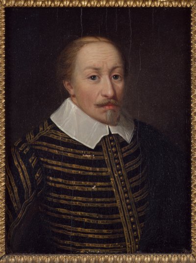 Portret van Koning Karel IX van Zweden door Ulrika Fredrika Pasch
