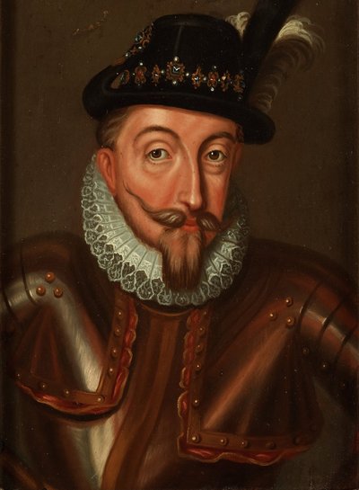 Portret van Sigismund III Vasa, Koning van Polen 1566-1632 door Ulrika Fredrika Pasch