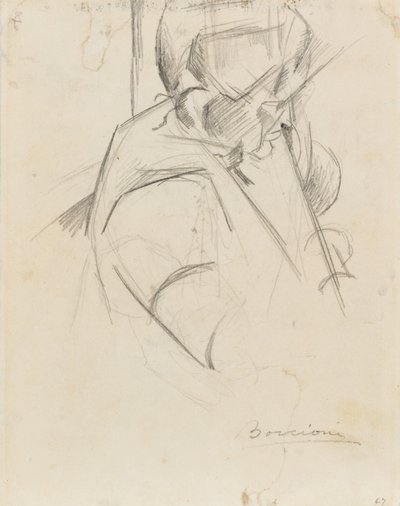 Borstbeeld van de Moeder door Umberto Boccioni