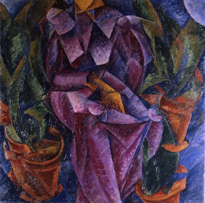 Composizione spiralica, 1913 door Umberto Boccioni