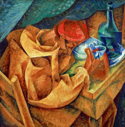De drinker door Umberto Boccioni