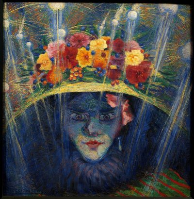 Modern idool door Umberto Boccioni