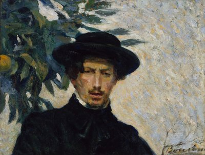 Zelfportret, 1905 door Umberto Boccioni
