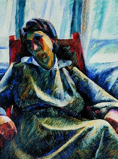 Silvia door Umberto Boccioni