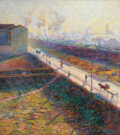 De ochtend door Umberto Boccioni