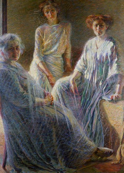 Drie Vrouwen door Umberto Boccioni