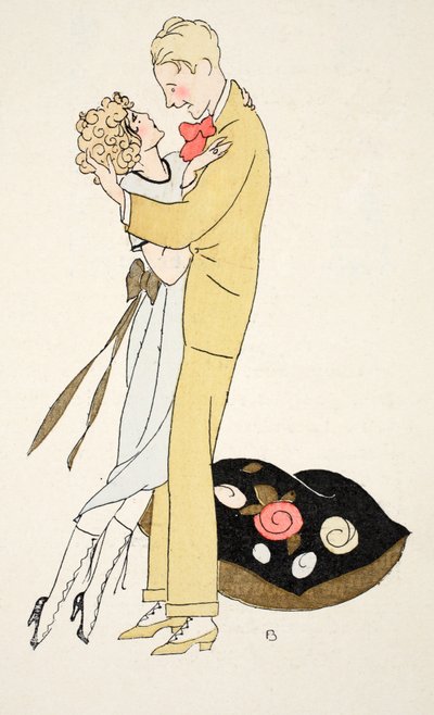Een liefdevolle omhelzing door Umberto Brunelleschi