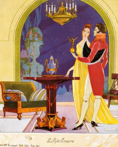 De Empire-stijl door Umberto Brunelleschi