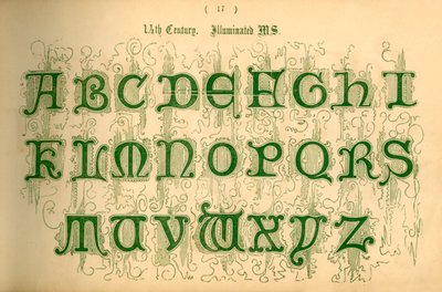14e eeuw. Verlucht handschrift door Unbekannt