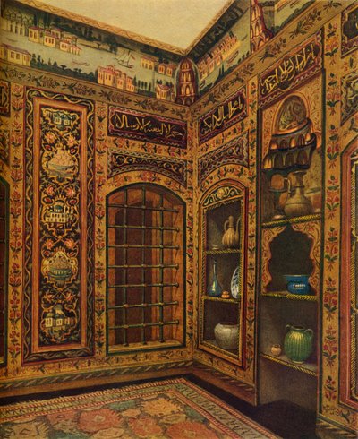 16e-17e Eeuwse Oude Panelen Kamer uit Damascus, 1913 door Unbekannt