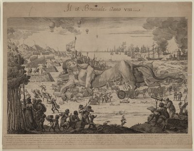 18 Brumaire in het jaar VIII 9 november 1799, 1799 door Unbekannt