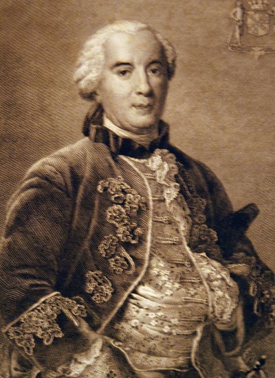 Georges Louis Leclerc de Buffon geboren op 7 september 1707 door Unbekannt