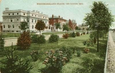 25 Portland Place, McMillan (later Jackson Johnson) residentie, gebouwd 1892; 23 Portland Place, William H. en Florence Plimpton Thornburgh, gebouwd 1892; 19 Portland Place, Oliver A. Hart residentie, gebouwd 1893 door Unbekannt