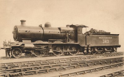 2.6.0. Gemengde verkeer locomotief nr. B343, begin 20e eeuw door Unbekannt