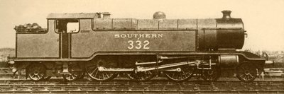 4-6-4 Baltic Tank Engine, Southern Railway, 1930 door Unbekannt