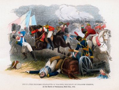 5e Regiment Dragonders, De Slag bij Salamanca, 22 juli 1812 door Unbekannt