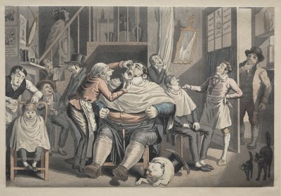 Een Kapperszaak door Unbekannt