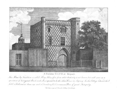 Een nieuwsgierig hek in Stepney, 1791 door Unbekannt