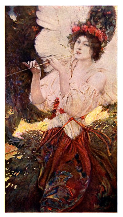 Een droom van jonge zomer, 1901 door Unbekannt