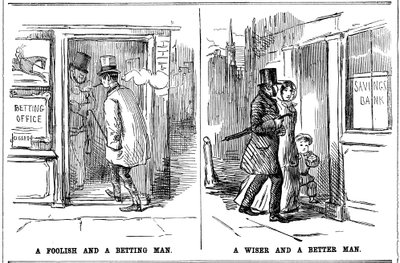 Een dwaze en een gokker en een wijze en een betere man, 1852 door Unbekannt