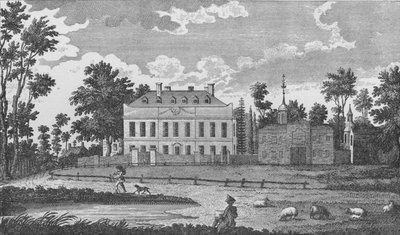 Een herenhuis op Stockwell Common, 1792, 1912 door Unbekannt