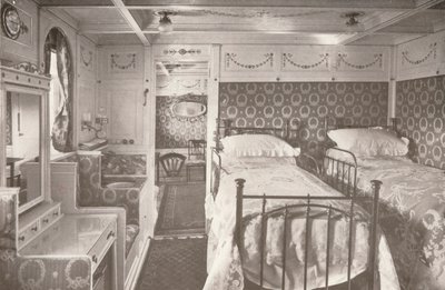 Een thuis op de rollende diepte. Aan boord van een Royal Mail, 1914 door Unbekannt