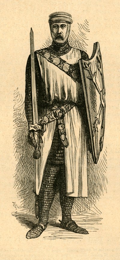 Een Tempeliersridder, 1897 door Unbekannt