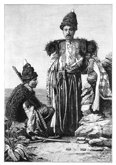 Een Koerdische heer, 1895 door Unbekannt