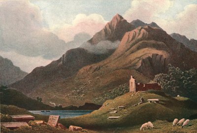 Een berglandschap - Ben Lomond door Unbekannt