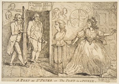 Een Glimp van St. Pieter of De Dichter in de Penarie, 23 juli 1789 door Unbekannt