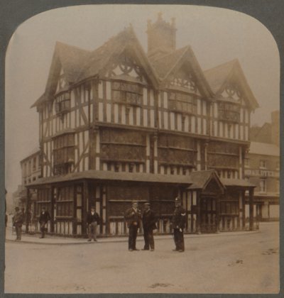 Een relikwie uit de tijd van James I, 1603-25, het oude huis, Hereford, Engeland, c1910 door Unbekannt