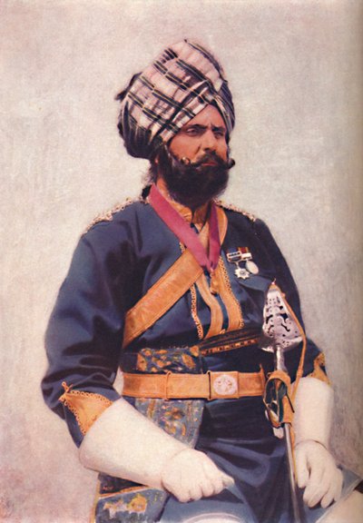Een Risaldar van de 16e Bengal Cavalerie, 1902 door Unbekannt