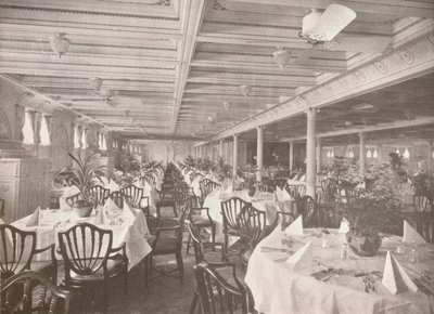 Een Royal Mail eetzaal, 1914 door Unbekannt