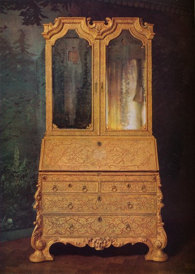 Een Koninklijk Scrutoire, ca. 1725 door Unbekannt