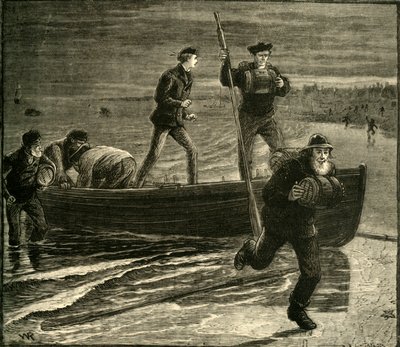 Een smokkelexpeditie, 1881 door Unbekannt