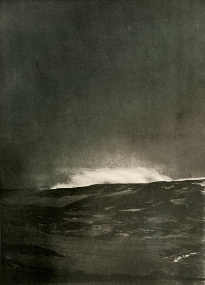 Een stoomexplosie op Mount Bird, c1908 door Unbekannt