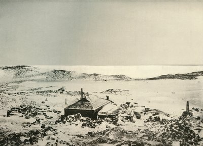 Een uitzicht op de hut naar het noorden, ca. 1908, 1909 door Unbekannt
