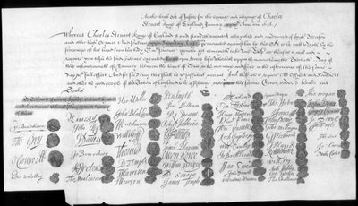 Een brief met betrekking tot Charles Stuart, Bonnie Prince Charlie, 18e eeuw door Unbekannt