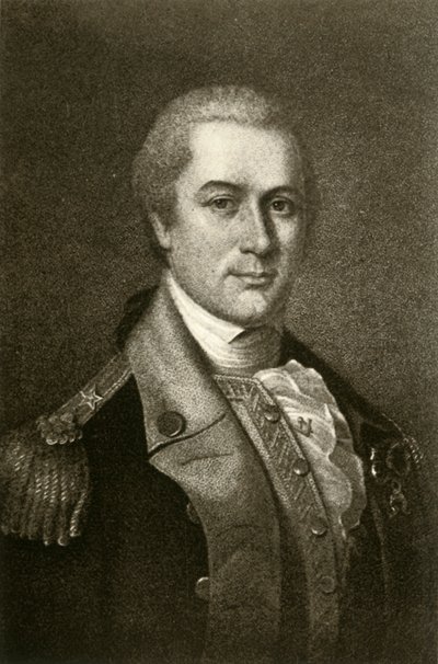 Een portret van generaal O. H. Williams door Unbekannt