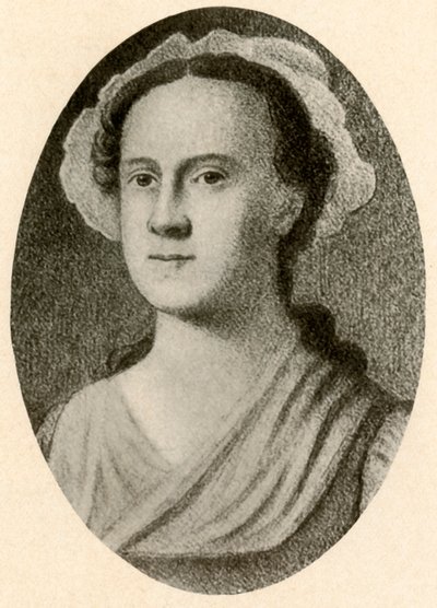 Een portret van Miss Hill uit Philadelphia, c1756, 1937 door Unbekannt
