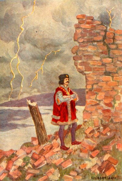 Een toren had Maximus geraakt zonder hem ernstig te verwonden, 1917 door Unbekannt