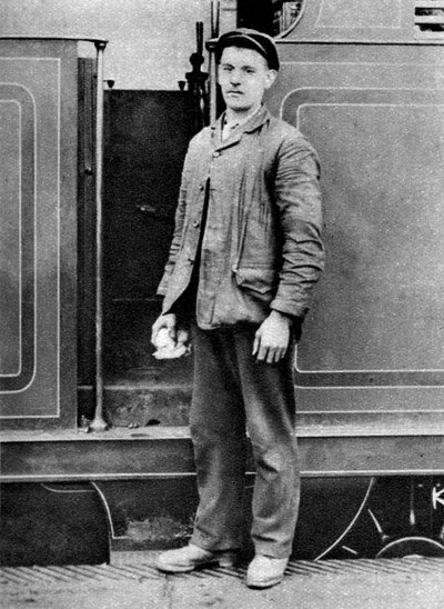 Een treinbrandweerman, Londen, 1926-1927 door Unbekannt
