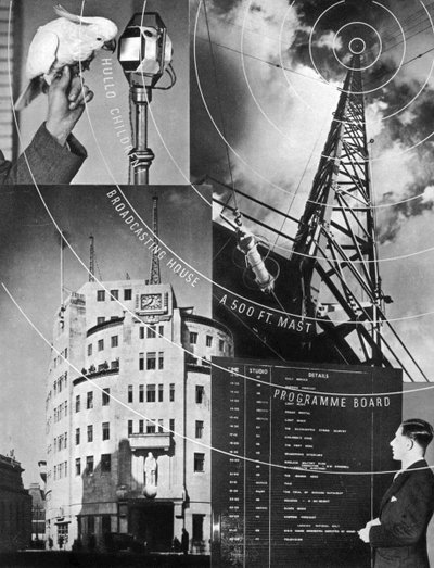 Een bezoek aan de BBC, 1937 door Unbekannt