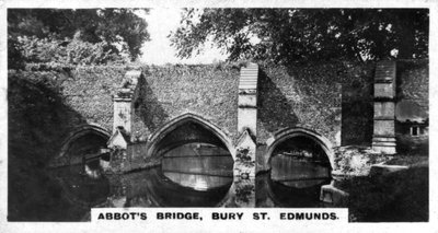 Abbots Bridge, Bury St Edmunds, Suffolk door Unbekannt