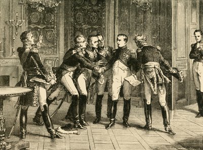 Abdicatie van Napoleon Bonaparte, 1815, 1890 door Unbekannt