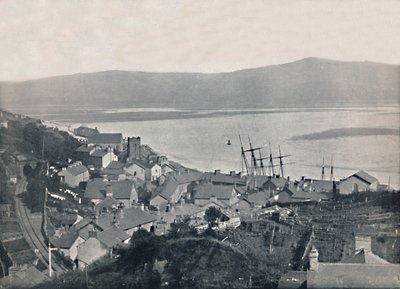 Aberdovey - Uitzicht op de Stad en de Baai door Unbekannt