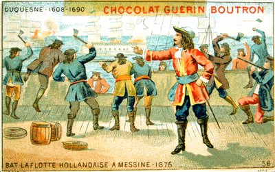 Abraham Duquesne, 17e-eeuwse Franse admiraal, 19e eeuw door Unbekannt