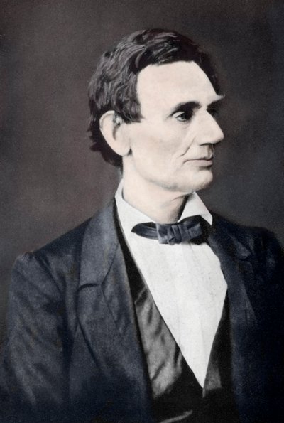 Abraham Lincoln, 16e President van de Verenigde Staten, 1860s, 1933 door Unbekannt