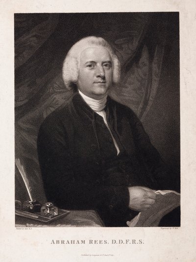 Abraham Rees, Engelse encyclopedist door Unbekannt