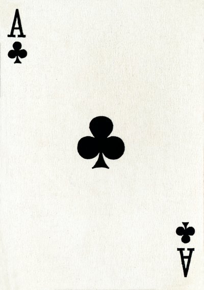 Schoppenaas uit een kaartspel van Goodall & Son Ltd., ca. 1940 door Unbekannt